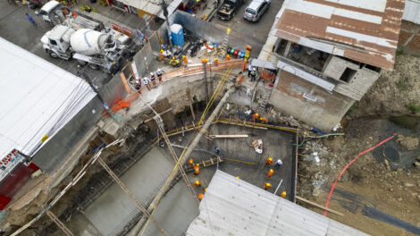 En el Bloque 5 de El Fortín se construyeron ductos cajones para evitar inundaciones en el sector.