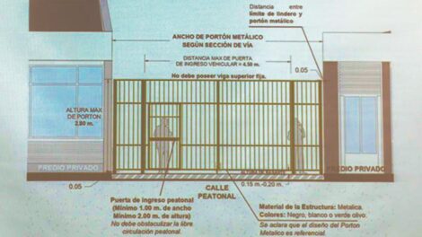 La regularización de rejas en las vías públicas ha sido publicada en el Registro Oficial.