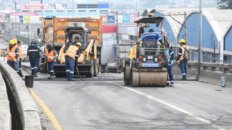 El Municipio de Guayaquil realiza obras en beneficio de sus habitantes.