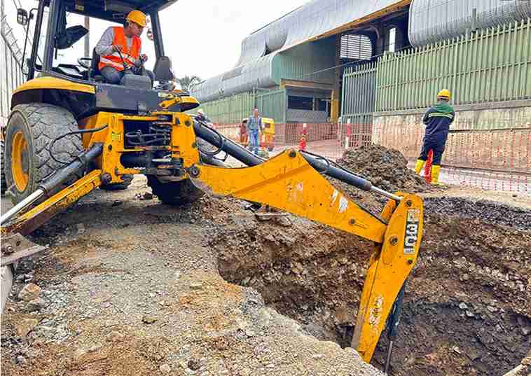 Las obras que se realizan en el sector Kubiec beneficiarán a más de 7.000 habitantes.