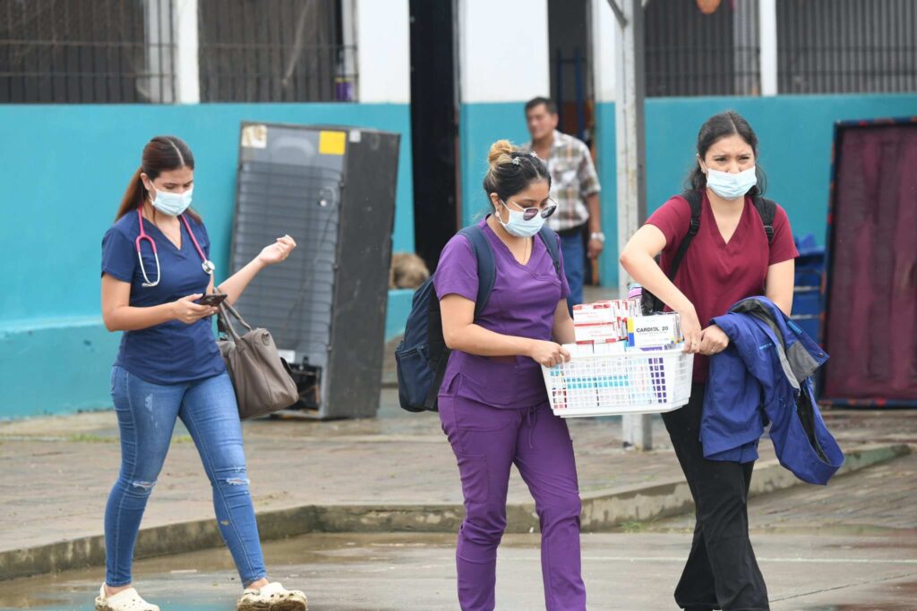 Las familias afectadas recibieron atención gracias a la intervención del Municipio de Guayaquil.