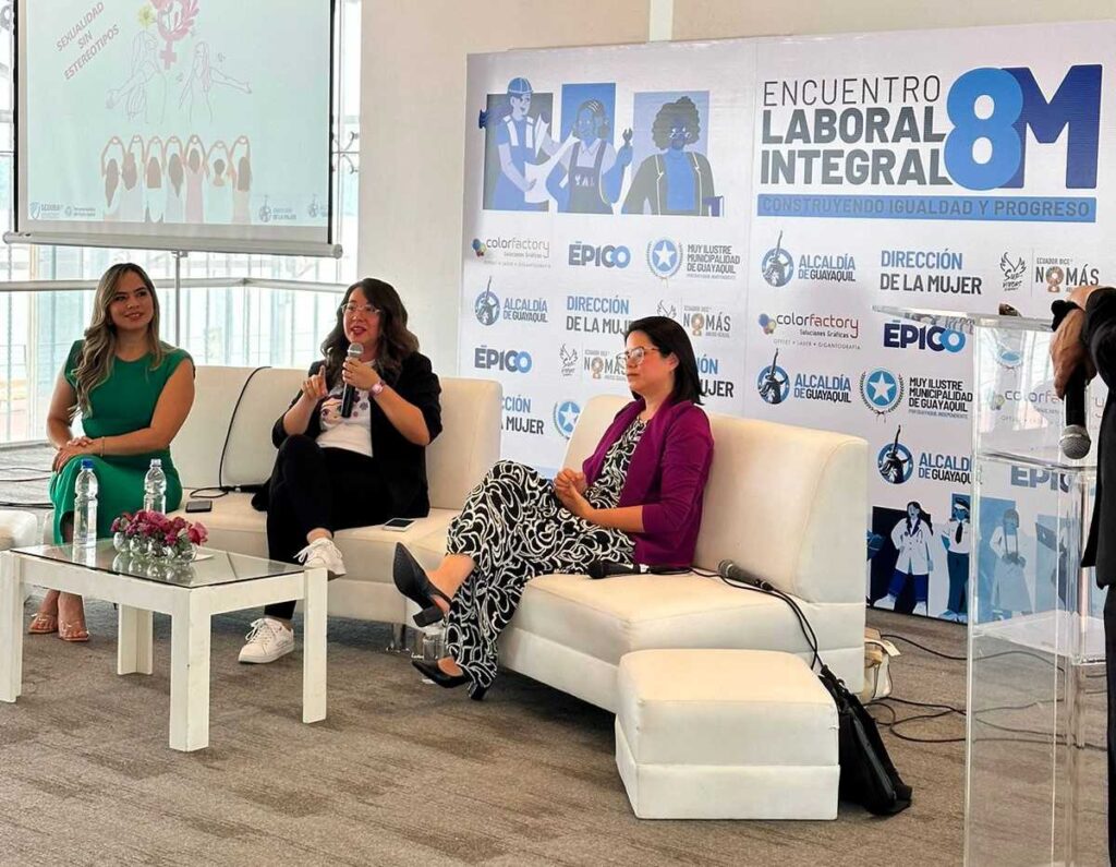 Durante la jornada se realizaron charlas sobre igualdad de género. 