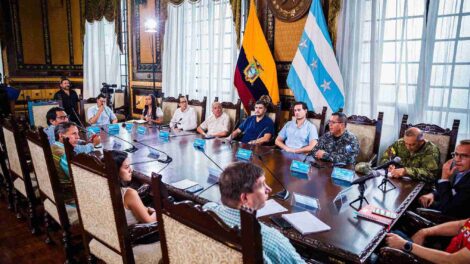 El Consejo de Seguridad Ciudadana se reunió el pasado jueves en el Salón de la Ciudad del Palacio Municipal.