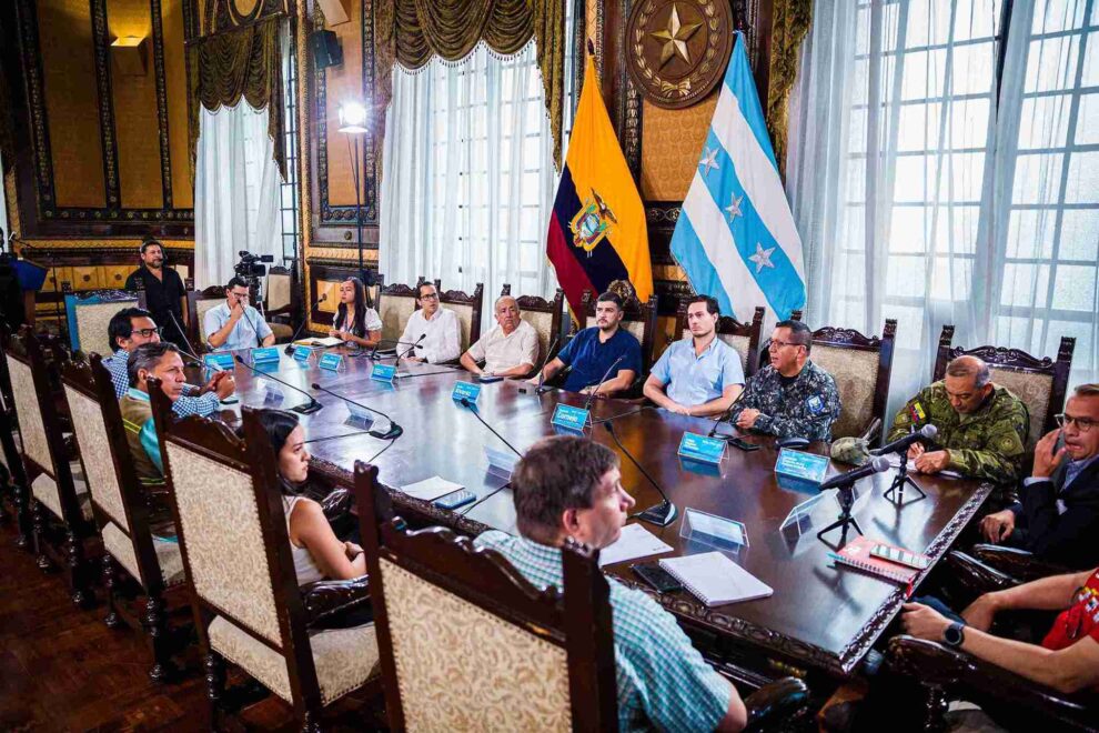 El Consejo de Seguridad Ciudadana se reunió el pasado jueves en el Salón de la Ciudad del Palacio Municipal.