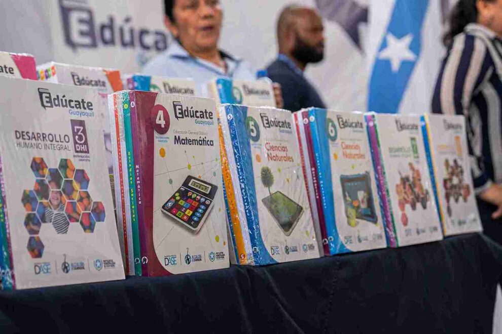 400.000 libros imprimirá el Municipio de Guayaquil para entregar a los estudiantes.