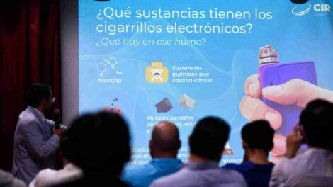 La Dirección de Salud e Higiene concientiza sobre los peligros del vapeo.