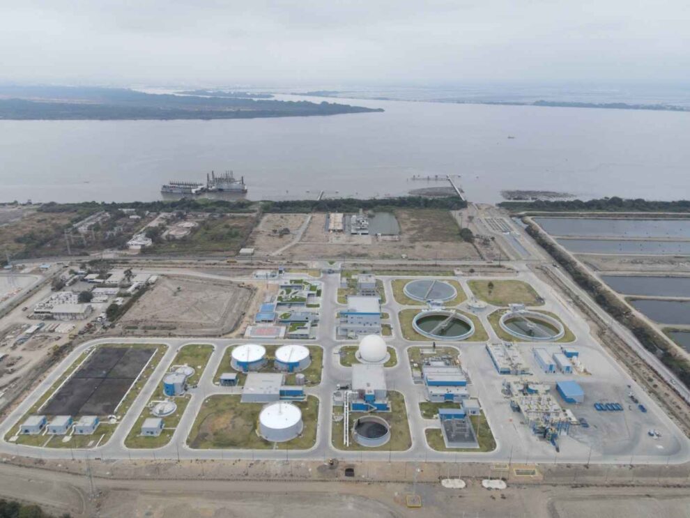 La Planta de Tratamiento de Aguas Residuales.