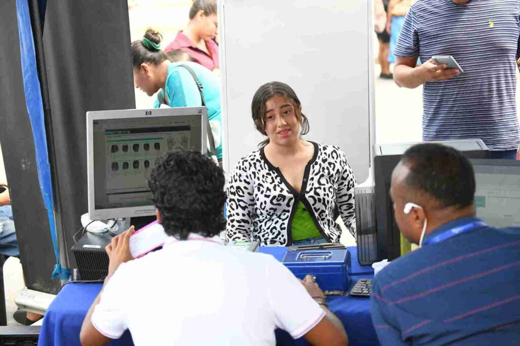 El Registro Civil municipal desplegó un stand donde se atendieron a 30 personas.