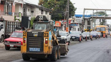 La Dirección de Obras Públicas trabaja para los guayaquileños.