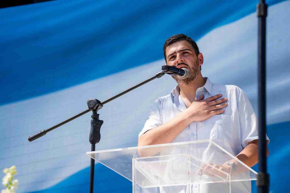 El alcalde Aquiles Alvarez realizó su informe de gestión en el Parque Samanes.