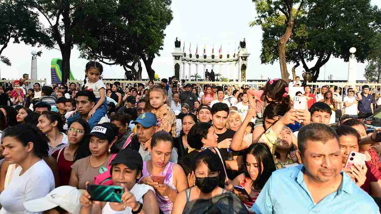 Miles de guayaquileños participaron en los eventos organizados por la Alcaldía.