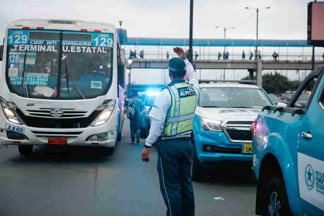 Paro ilegal de transportes