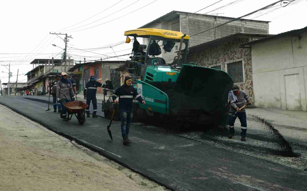 1.000 km de vías mejoradas en Guayaquil