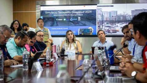 Simulacro de Terremoto en Guayaquil