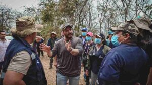 Municipio de Guayaquil rescata animales afectados por incendio forestal en Cerro Azul