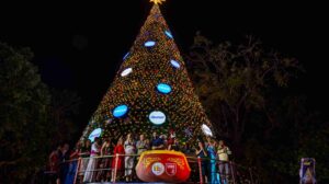 Encendido del árbol de Navidad