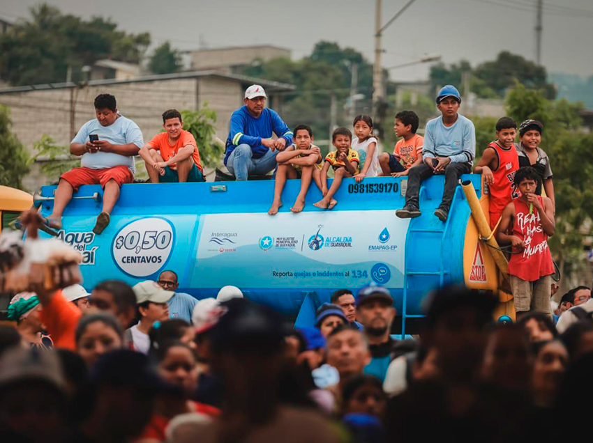 Guayaquil reduce la tarifa de agua potable para Monte Sinaí y Ciudad de Dios