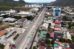 Vista panorámica del sitio donde se va a construir la solución vial, en la Av. Del Bombero, a la altura de Los Ceibos.