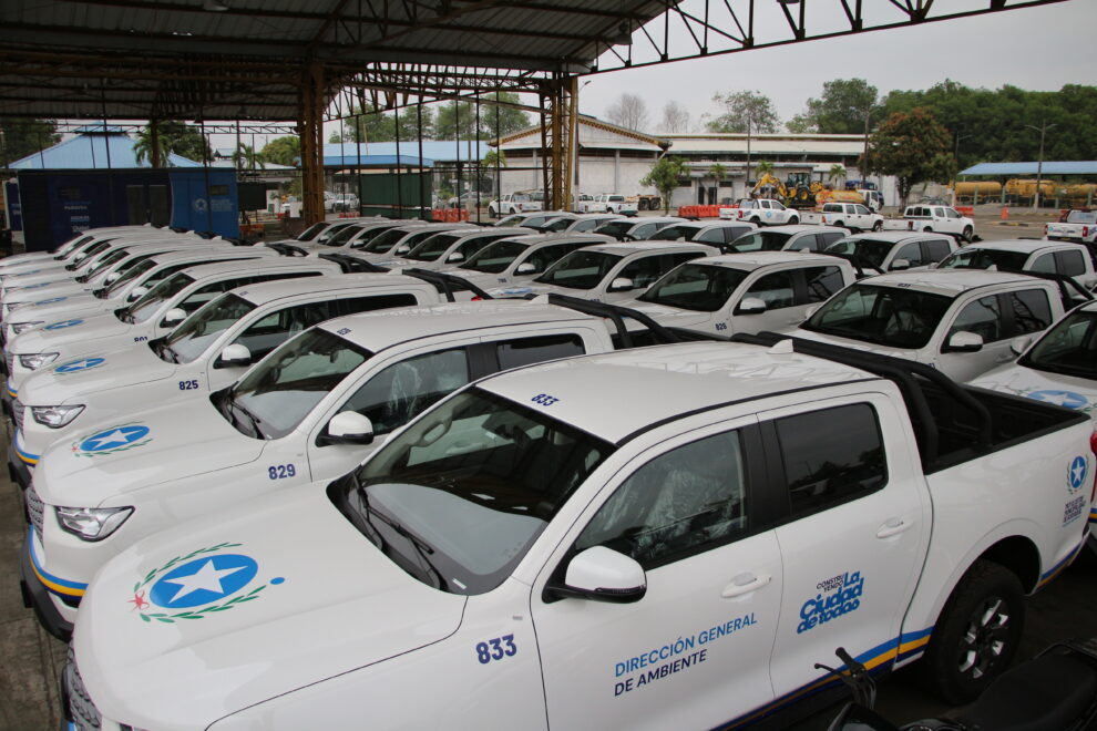 El Municipio de Guayaquil adquirió 55 nuevas camionetas que reforzarán la atención a la ciudadanía en territorio.