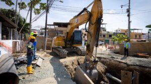Guayaquil refuerza su sistema sanitario con nueva línea de impulsión en el norte